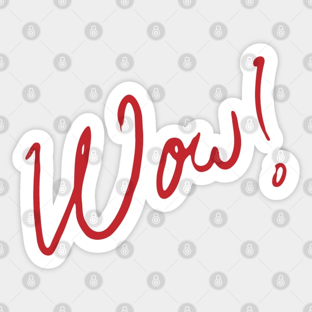 Signal Wow! Sticker by Creatum